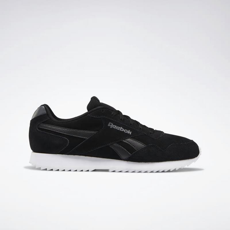 Tenisi Reebok Royal Glide Ripple Barbati Negrii/Gri/Albi Romania QN2599SJ